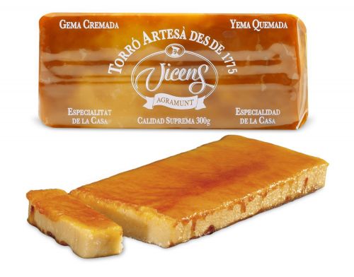Spanish Toasted Yolk Turrón - Turrón de Yema 