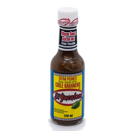 El Yucateco Hot Sauce - Mayan Recipe Extra Hot Habanero Sauce 