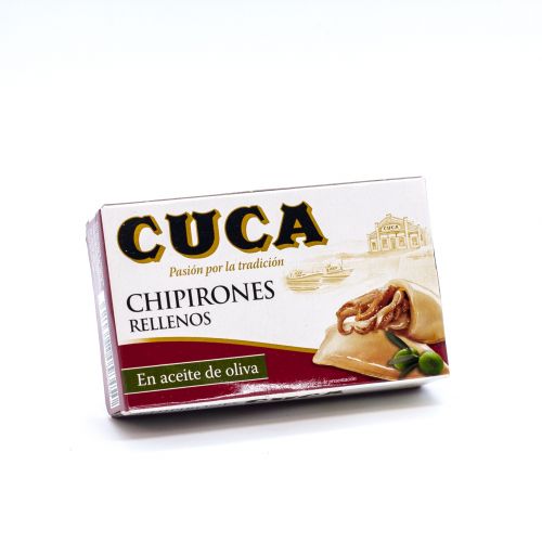 Stuffed Baby Squid in Olive Oil