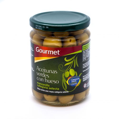 Green Manzanilla Olives - Gourmet