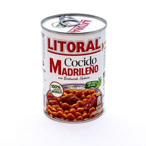 Cocido Madrileño (chickpeas with chorizo) - Litoral 