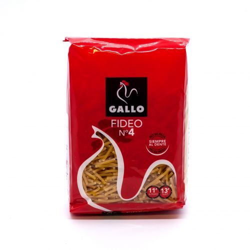 Fideo 4 - short thick thickness noodles - Gallo